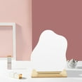 thumbnail image 4 of EeaseCA Desktop Vanity Makeup Mirror Acrylic Mirror Household Irregular Makeup Mirror, 4 of 8