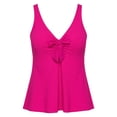 thumbnail image 4 of PMVFHDE Plus Size Swimsuit For Women Flowy Printed Tankini Top With Adjustable Straps And Matching Full Coverage Bottoms, 4 of 4