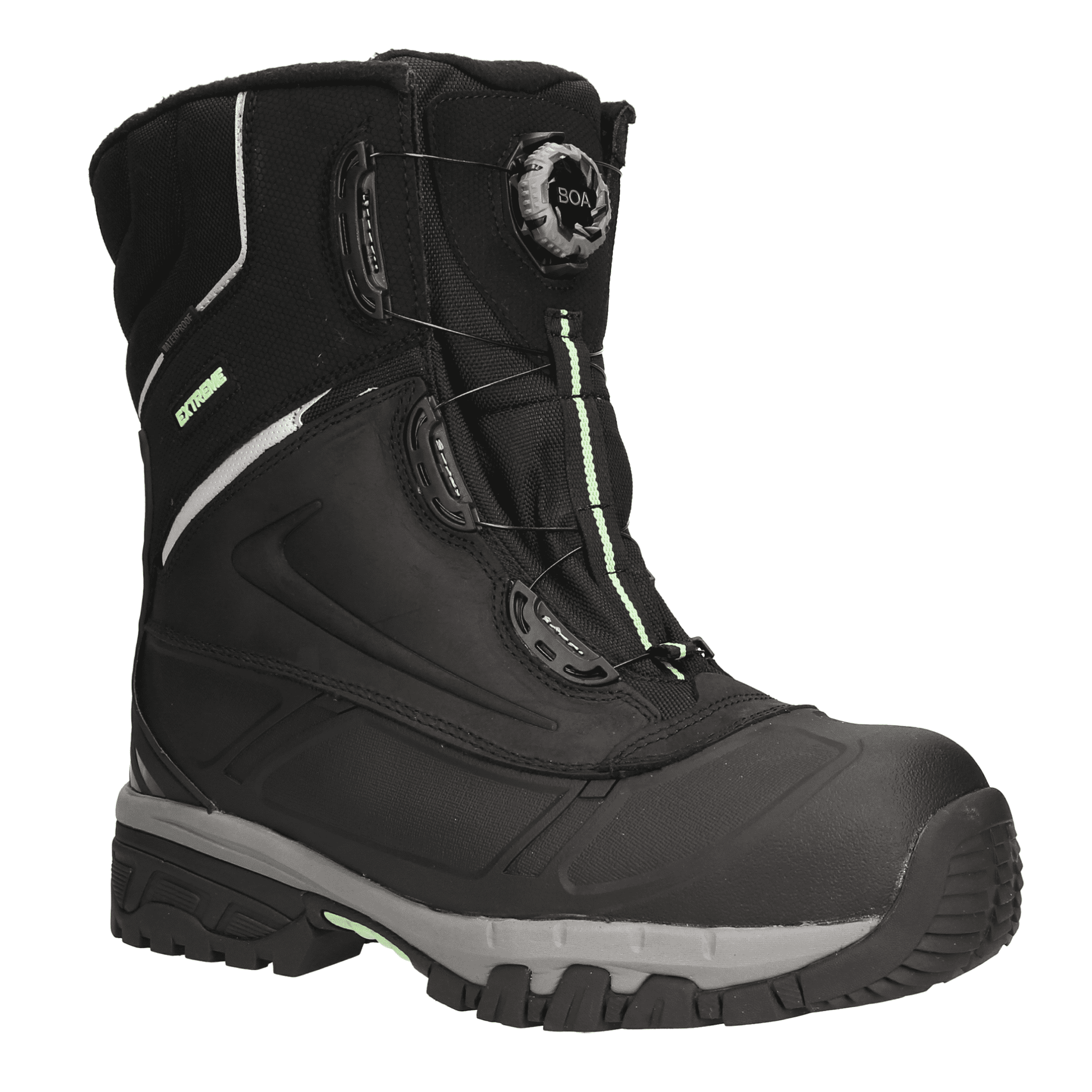 RefrigiWear Platinum Leather Insulated Boots, Waterproof 
