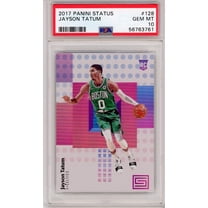 Graded 2017-18 Panini Status Jayson Tatum #128 Rookie RC Basketball Card PSA 10 Gem Mint
