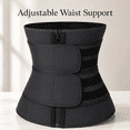 thumbnail image 5 of Waist Trainer Belt, Spandex Tummy Control Shaper Wrap, Breathable Waist Cincher with Underbust Support, Comfortable Body Shaping Belt for Daily Wear and Layered Outfits, 5 of 7