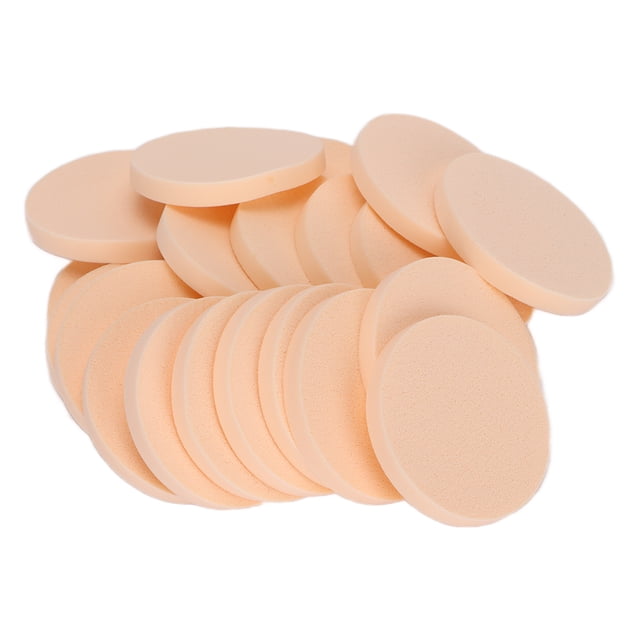 Dual Use Round Makeup Sponge, Round Powder Puff Safe For Makeup