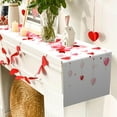 thumbnail image 2 of Dashan Valentine's Day Table Runner,Red Hearts Table Runner,Happy Valentine's Day Decor Kitchen Dining Table Settings 13x72 Inch, 2 of 6