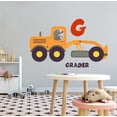 thumbnail image 2 of DAYCARE - Adhesive Kids Playroom Kindergarten Educational Vinyl Décor Art Grader Vehicle Animal Driver Design Easy To Apply Child Care Wall Decal Sticker 30" x 18", 2 of 3