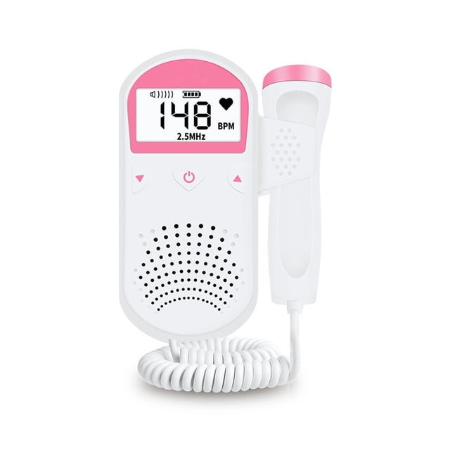 Hogar Fetal Doppler Bebé Prenatal Detector De Frecuencia Cardíaca Hogar Sónar Doppler Estetoscopio Mujeres Embarazadas Monitor Fetal Serendint BA000477-00