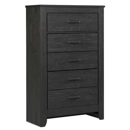 Ashley Furniture Brinxton Five Drawer Chest Charcoal Gray