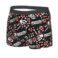 thumbnail image 2 of Wukai Vintage Skull Casino Print Men’s Underwear Breathable Boxer Briefs,&nbsp;Moisture Wicking & Breathable-XX-Large, 2 of 7