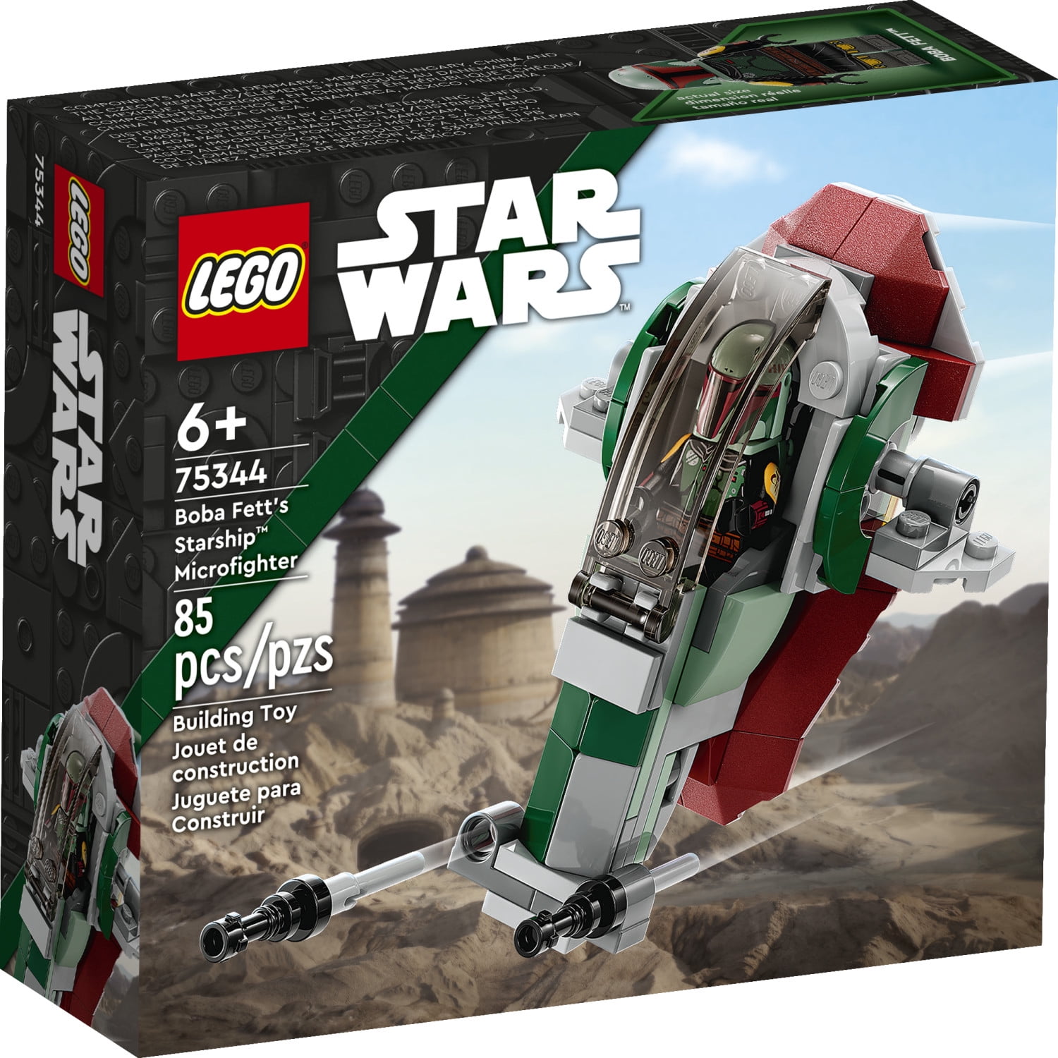 H&O × Geek Field _ Nitriding OD Cover250 LEGO Star Wars Boba Fett's Microfighter Building Set 75344