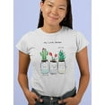 thumbnail image 2 of Hand Drawn My Little Garden T-Shirt Women -Image by Shutterstock, Female Medium, 2 of 4