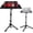 Tripod Stand with Thicken, variant on Rolling Laptop pod Stand with Wheels, Adjustable Height 29-55 Inch Projector pod Stand, Portable Laptop Floor Holder with 6" LED Ring Light and Phone Holder