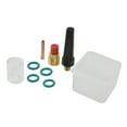 thumbnail image 3 of 8Pcs TIG Welding Torch Kit Gas Lens Heat Resistance Glass Cup Sealing Ring Set for WP‑9/20/25, 3 of 14