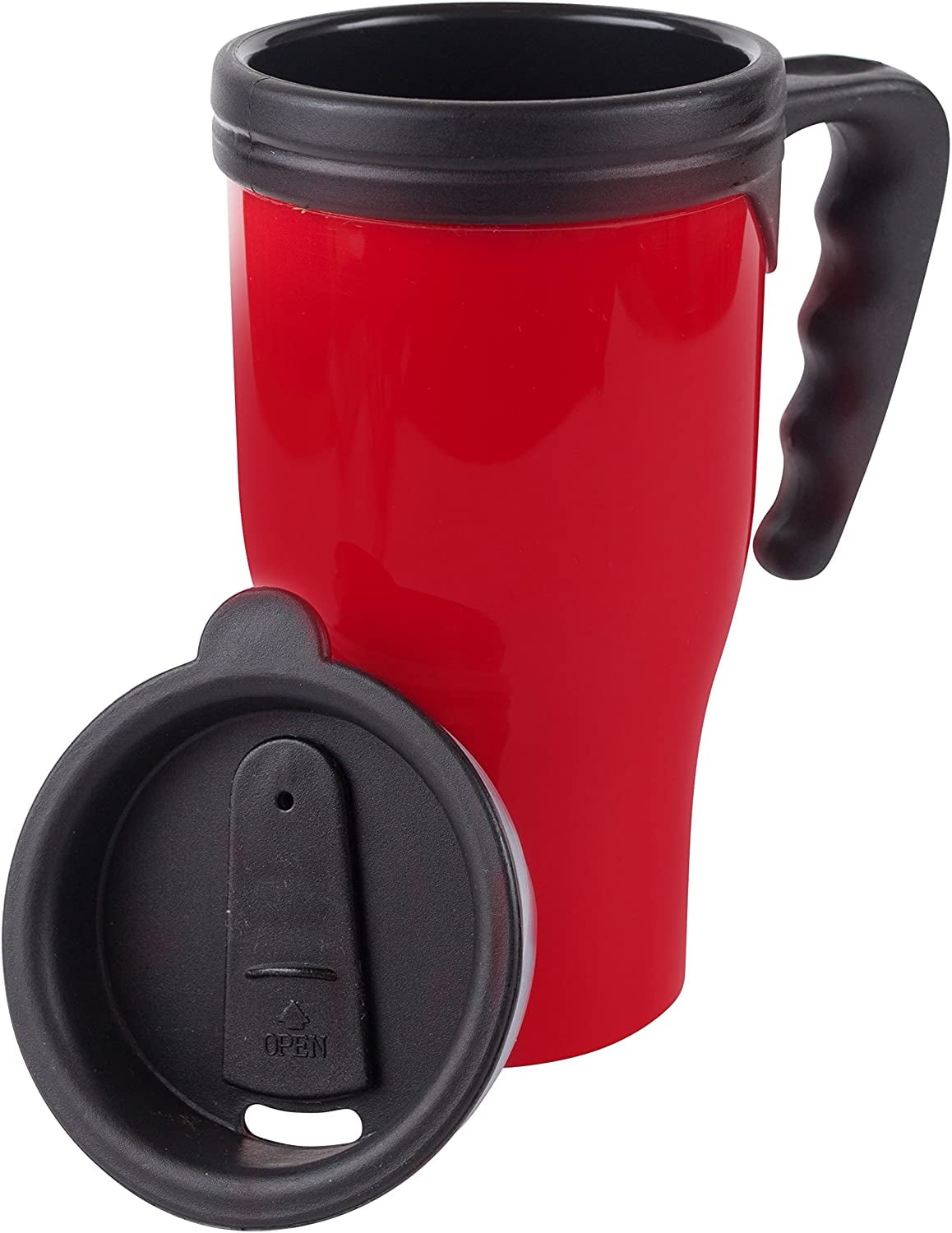 Fill n Brew Insulated Mug, Plastic, 16 Ounces - Walmart.com