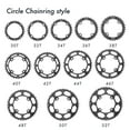 thumbnail image 4 of DJC Round Bike Chainring 104BCD 30T 32T-38T 40T 42T 44T 46T 48T 50T 52T Tooth for MTB Mountain Bike Chain Ring Chainwheel, 4 of 9