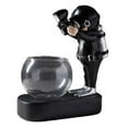 thumbnail image 4 of Space Astronaut Diver Hydroponic Glass Vase Table Decoration, 4 of 9