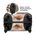 thumbnail image 4 of Haiem Beach Starfish Shell Luggage Cover Printed Suitcase Covers for Luggage Elastic Washable Suitcase Protector Fits 18-32 Inch Luggage-Small, 4 of 9