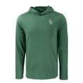 thumbnail image 2 of Men's Cutter & Buck Hunter Green Colorado Rockies Coastline Epic Comfort Recycled Eco Hoodie Long Sleeve T-Shirt, 2 of 3