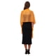 thumbnail image 2 of Chales y envolturas para mujeres Inspire Chic para vestidos de noche, brillante, chispeante y elegante con hebilla 74.8x17.7" (LxA) Naranja (Dorado), 2 of 6