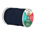 thumbnail image 4 of Mandala Crafts Flat Elastic Band, Braided Stretch Strap Cord Roll for Sewing and Crafting; 1/2 inch 12mm 20 Yards Navy Blue, 4 of 4