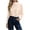 Beige 10, variant on Karymi Summer Tops for Women 2026 Solid Mock Neck Bow Tie Blouse, Draped Long Sleeve Loose Casual Top, Elegant Office Daily Outfits Womens T Shirts