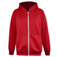 thumbnail image 4 of Men's Full Zip Hoodie with Built-in Backpack Pocket, Raglan Sleeve Utility Sweatshirt for Commute & Streetwear, 4 of 4