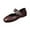 Wine, variant on Xfvqtps Womens Mary Jane Flats Casual Shoes Buckle Strap Loafers Square Toe Flat Shoes for Women Comfortable Padded Insole Adjustable Buckle Everyday Shoes Retro Style Black