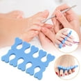 thumbnail image 6 of PPgejGEK Manicure Pedicure Toe Separators Sponge Pair for Nail Polish Application Home Salon Use Reusable Comfortable Fit for Adults, 6 of 6
