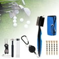 thumbnail image 1 of Kit de Limpieza para Palos de Golf Perfecl Cepillo Limpiador Toalla Azul, 1 of 8