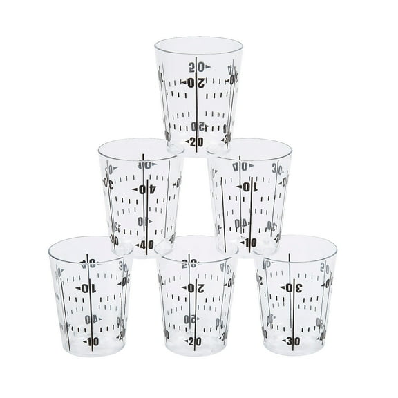 Football Plastic Shot Glasses Bulk 50 Ct