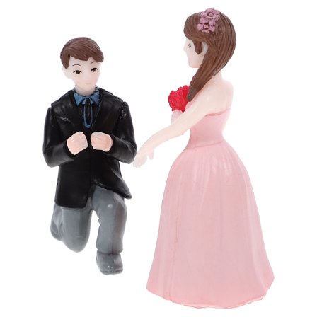 GOOHOCHY Pink Decorative Mermaid Doll for Home Decor Made of PVC Premium Material 1 Set