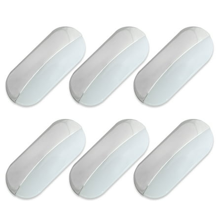 - Dream Lighting 12V Oval LED Companion Way Light for Boat Ship RV Garden Accent Lighting, Cool W, 6-Pack