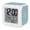 Blue, Sky Blue, Teal, Cream, variant on Bohemia Digital Alarm Clock for Bedrooms,Smart LED Alarm Clock with 7 Color Changing Night Light,Retro Abstract Simple Sun Sunshine Aesthetic Green Silent Wake Up Clocks for Sleep Study 3.2"x3.2"