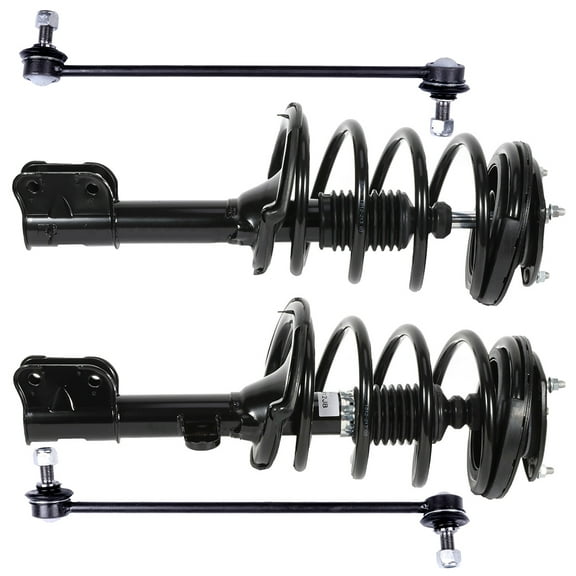 SCITOO Strut Shock for 2007-2009 for Hyundai for Santa Fe Front Complete Struts Assembly Stabilizer Bar Link 4PCS