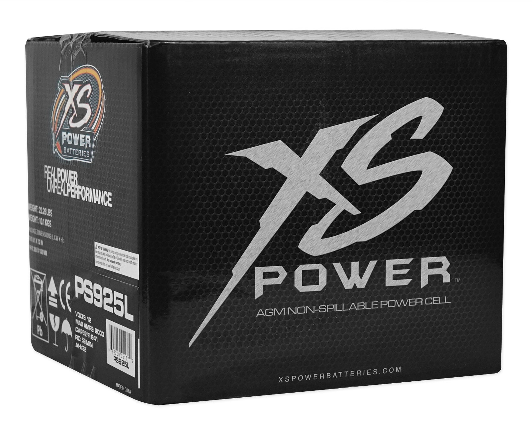 2000W XS Power PS925L 2000A Amp 12V Power Cell AGM Car Audio Battery 1000W 