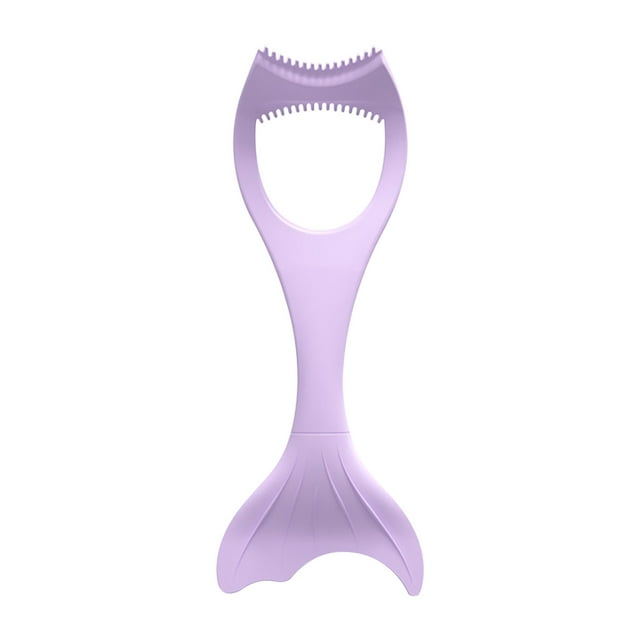 Fiudx Herramienta de Maquillaje de Ojos, Pincel de Sombra de Ojos con Diseño de Peine Curvo, Bisel Multifuncional para Rímel, Delineador Fácil de Usar, Aplicación de Maquillaje para Mujeres, Tamaño C