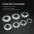 thumbnail image 4 of 13t/14t/15t/16t/17t Fixed Gear Bicycle Wheel Cogs Sprocket With LockCycling Accessories For Fixie Track Bike Hub, 4 of 6