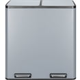 thumbnail image 6 of Arlopu 2 x 8 Gallon Dual Garbage Can Stainless Steel Kitchen Step Trash Can, Recycle Dustbin with Soft-Close Lid, 6 of 7