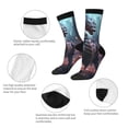 thumbnail image 3 of Vsdgher Urban Mechanical Dragon Crew Socks for Men & Women, Breathable Casual Athletic Ankle Socks, 3 of 6