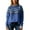 Royal Blue_#02, variant on Stralyhd Fair Isle Sweater Women Boho Vintage Knitted Women Sweaters Casual Long Sleeve Crewneck Pullover Knitwear Christmas Sweaters for Women Sky Blue S