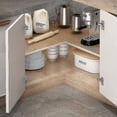 thumbnail image 2 of 2 Pack 165 Degree Soft Close Kitchen Cabinet Hinge Furniture Concealed Combination Warerobe Door Hinge 35mm Full Overlay, 2 of 4