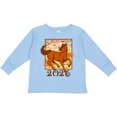 thumbnail image 3 of Inktastic 2026 Chinese New Year Horse Boys or Girls Long Sleeve Toddler T-Shirt, 3 of 5