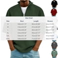 thumbnail image 2 of Mifsaly Mens Quarter Zip Shirts Ribbed Knit Short Sleeve Collar tops Casual Athletic Fit Lightweight Breathable Work Office Pullover Tees Light Blue,M, 2 of 5