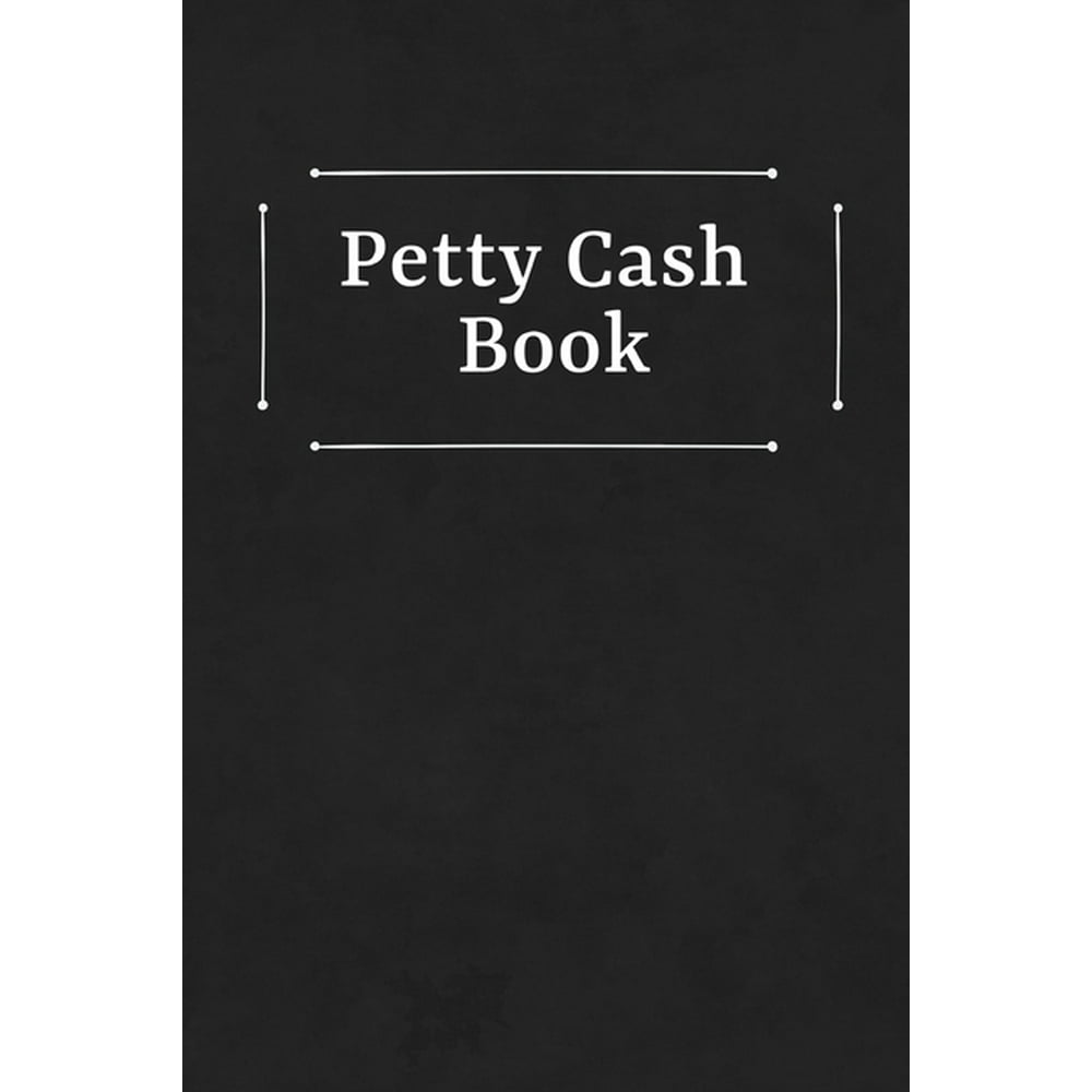 Petty Cash Book Small Petty Cash Recording Receipt Log Book Ledger