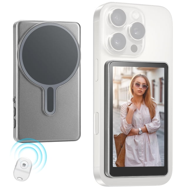 Pantalla magnética de monitor inalámbrico 1080P para videoblogs y selfies