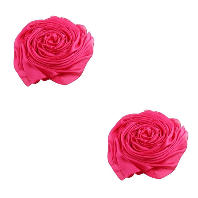 Qarigey Bufanda de mujer Pañuelo elegante y sedoso Cubierta de cuello Accesorio de ropa de moda Bufandas de niñas de color sólido para exteriores Rosa Type2 NO2 Qarigey CBP432184
