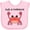 AD-Pink, variant on Inktastic Cute and Crabulous Funny Crab Boys or Girls Baby Bib