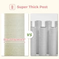 thumbnail image 6 of PEQULTI 36" Large Cat Scratching Post Tall Cat Scratcher for Indoor Pet  with Flower Perch Beige, 6 of 9