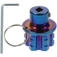 thumbnail image 1 of FRCOLOR Motorcycle Key Head Titanium Alloy Motorcycle Modified Key Cover Motor Key Head without Key,1.34"X1.18"X1.18", 1 of 4