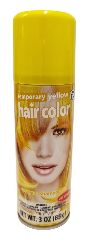 Halloween Temporary Hair Color Spray - White 