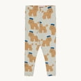 thumbnail image 1 of Pajimas-Conjunto de pijama de dos piezas con estampado de lazo para niño y niña, ropa de invierno, 2023, 1 of 4