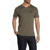 New True Religion Men's Horseshoe Logo V-Neck Tee T-Shirt, Militant Green, M 3839-9